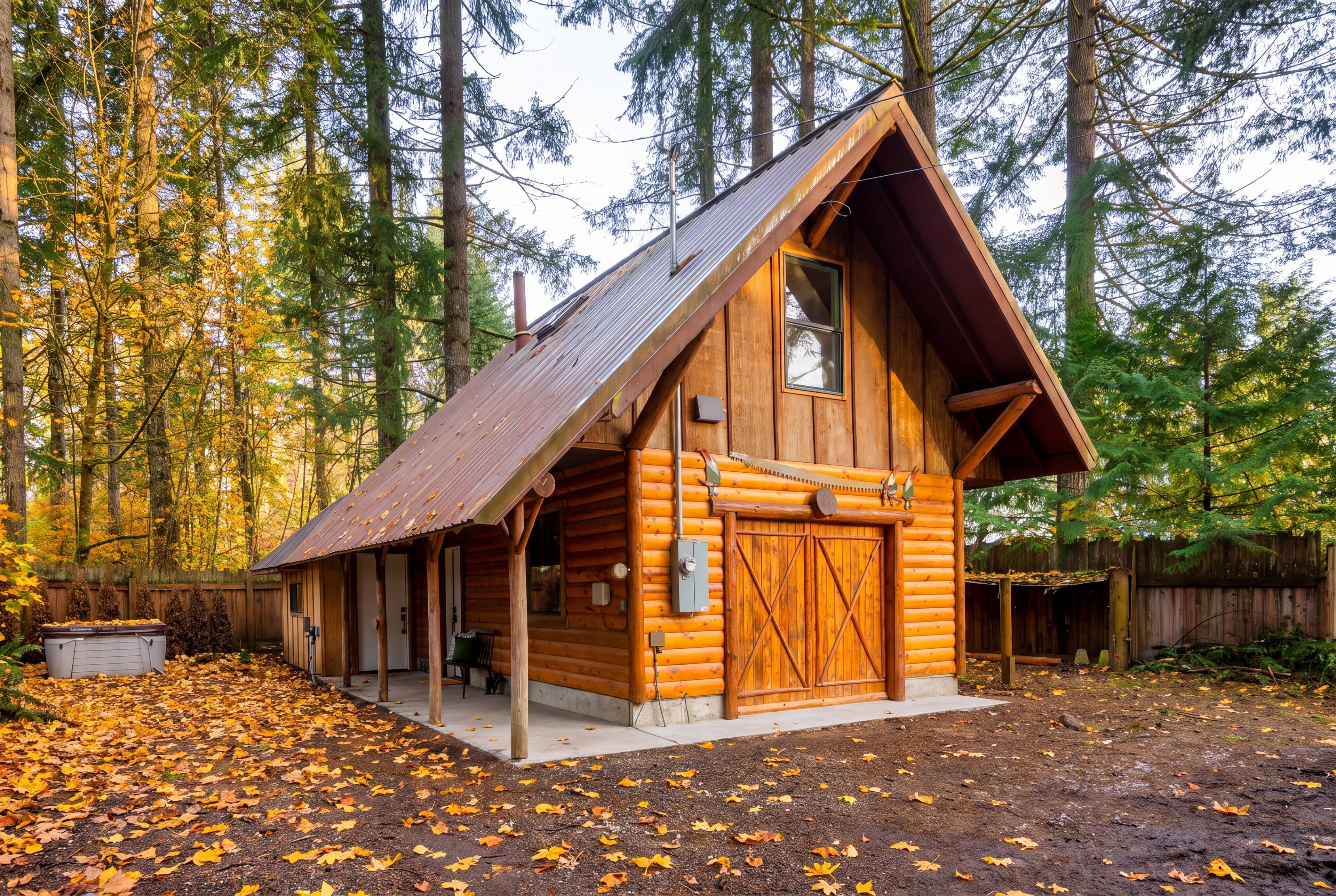 Forest Cabin + Airstream | Hot Tub | Sleeps 6